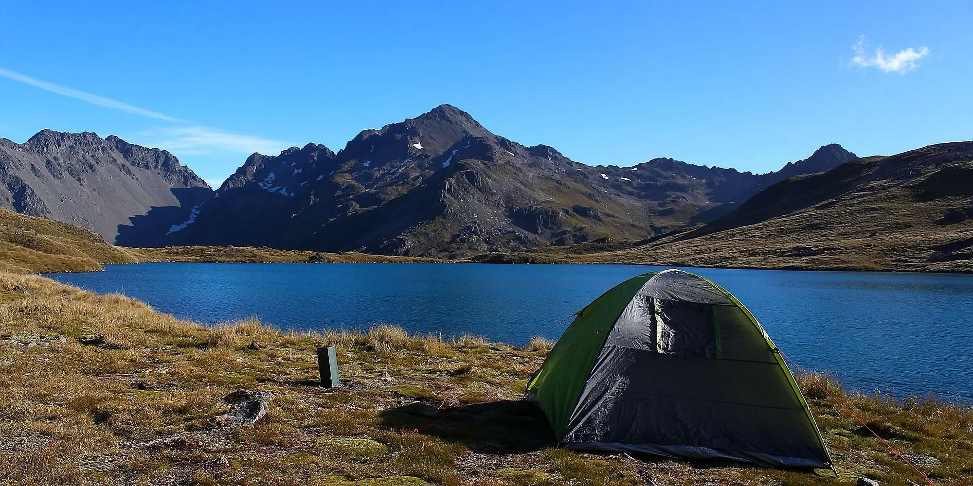 Wandelen op het Zuidereilandvan Nieuw Zeeland
