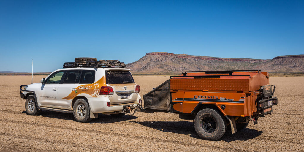 4WD met kampeeraanhanger | camperreis australie