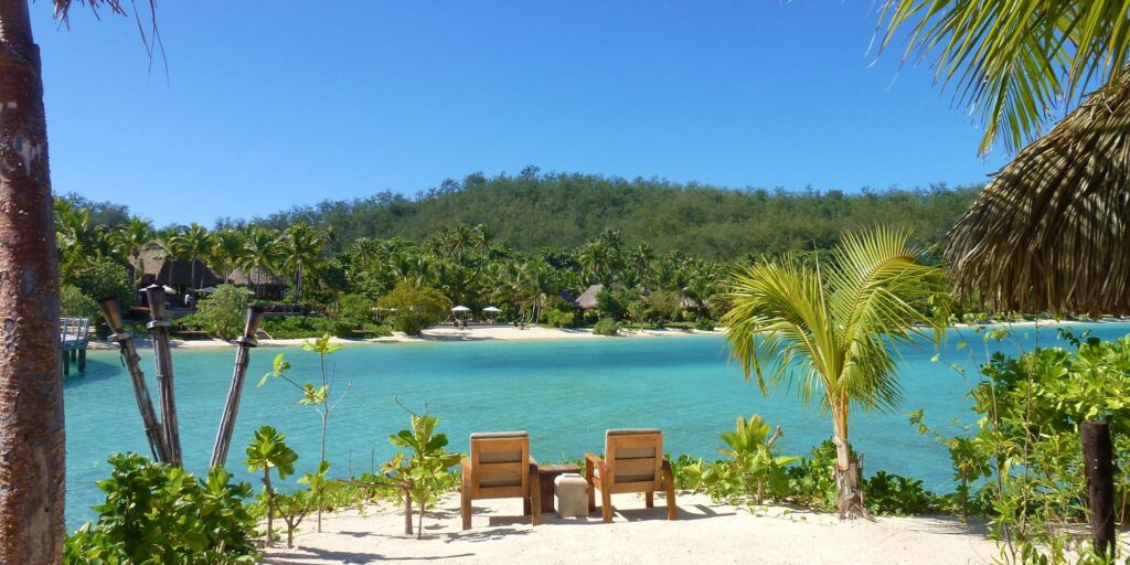 Fiji privé strand | combinatiereis Nieuw-Zeeland en Fiji