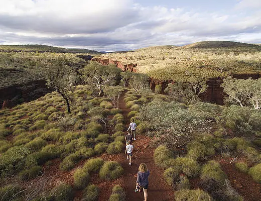 Verlaten Westkust Perth naar Darwin